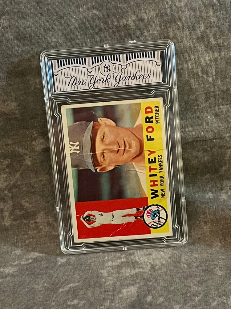 Whitey Ford 1960 Topps Card 35 HOF Baseball Card