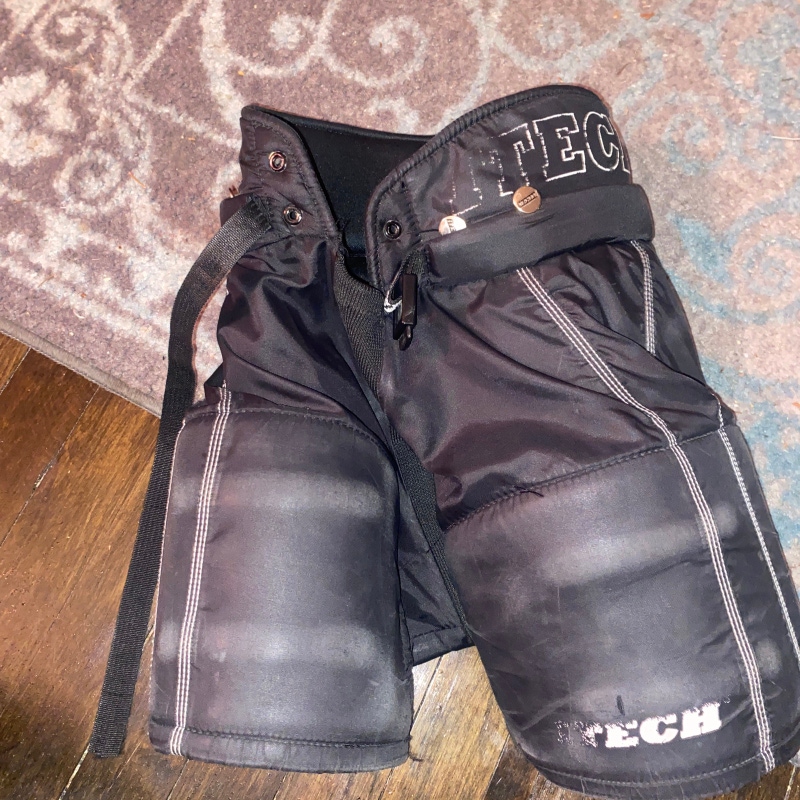 Itech HP 1000 YL Black Breezer hockey pants Used Hockey Gear Youth Large 24” - 26