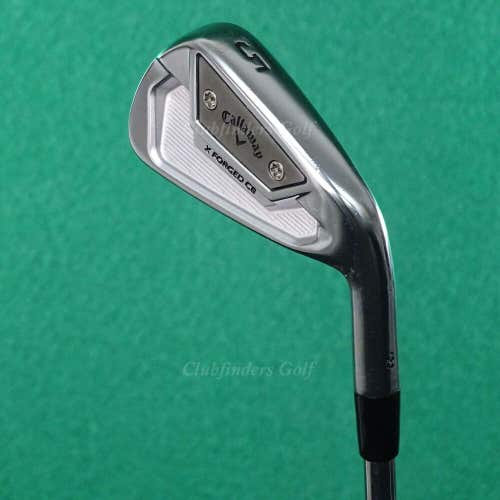 Callaway X Forged CB '21 Single 5 Iron Project X Flighted Rifle 5.5 Steel Firm