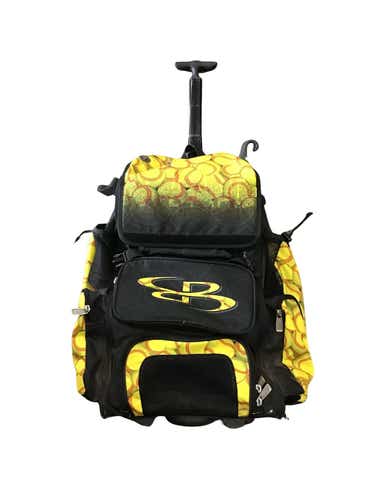 Used Boombah Softball Wheeled Bag Baseball And Softball Equipment Bags