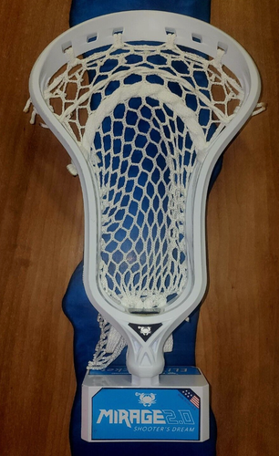 New Attack & Midfield ECD Strung Mirage 2.0 Head with Elite Pocket FREE SHIPPING!!