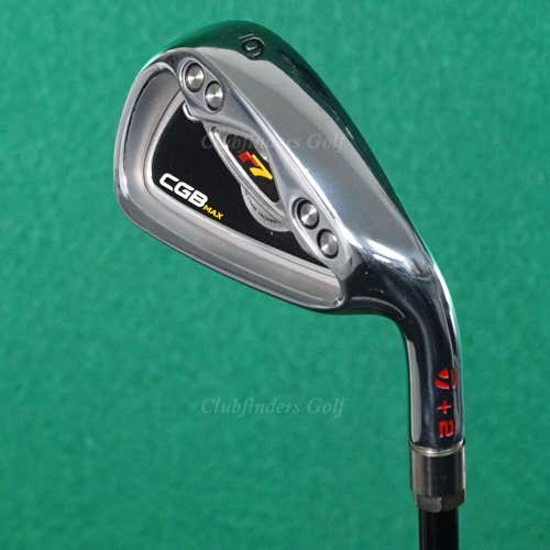 TaylorMade r7 CGB MAX Single 6 Iron REAX 90 Black Steel Stiff DEMO FITTING