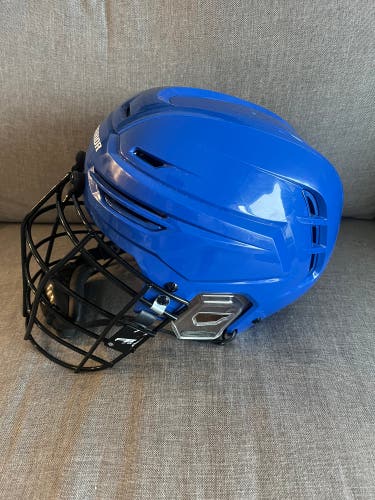 Warrior Alpha one helmet with cage