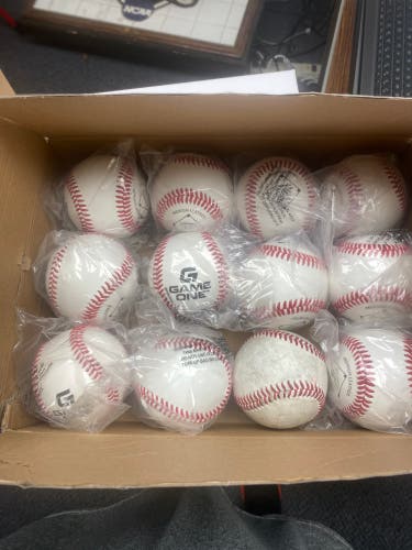 1 Dozen Game One Athletics Practice BP Baseball’s