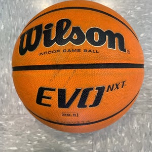 Orange Used Wilson Basketball