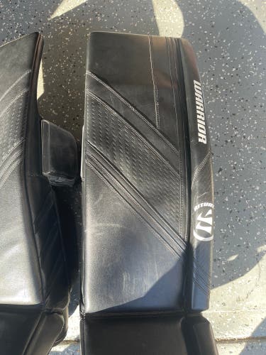 Used 34" Warrior  Ritual G6 E+ Goalie Leg Pads
