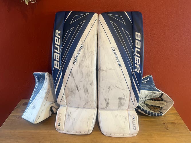 35" Regular  Supreme S190 Goalie Full Set