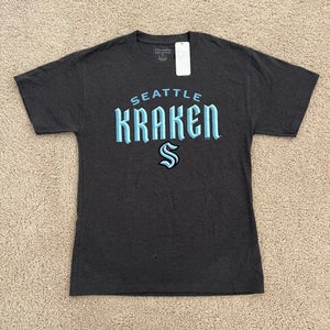 Seattle Kraken Champion Gray Short-Sleeve Men's Size Medium
