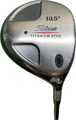 Titleist Titanium 975D 10.5° Driver Ultralite R Flex Graphite RH 43.5”L New Grip
