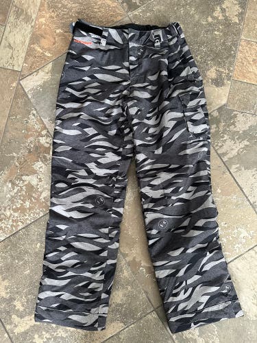 Gray Used Boys Under Armour Storm 2 Snow Pants