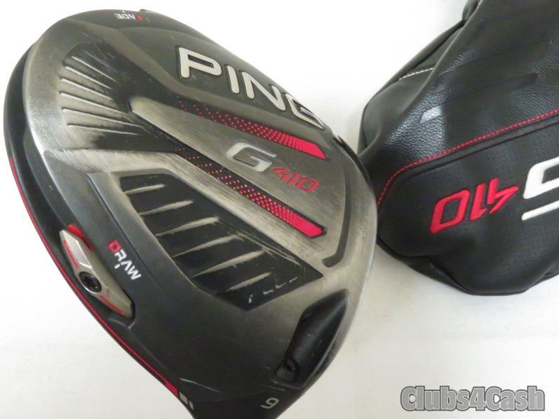 PING G410 PLUS Driver 9° Alta CB 55 Red Stiff Flex +Cover