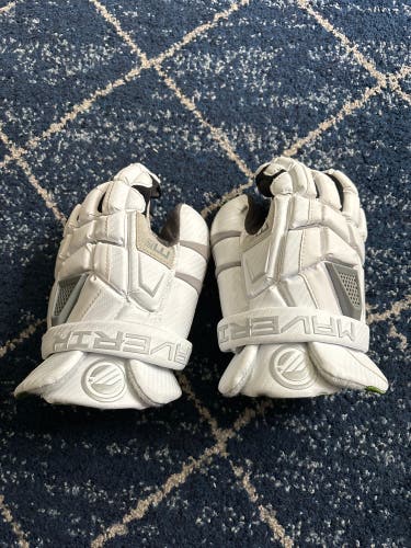 Used Goalie Maverik Large M5 Lacrosse Gloves