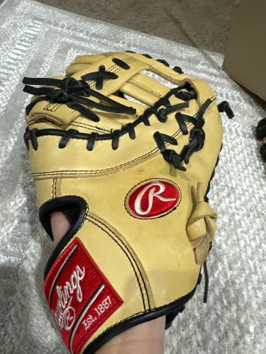 Rawlings GG Elite First Base 13" Gold Glove Elite Baseball Glove - Broken Stitch
