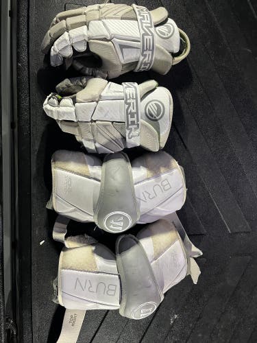 Used Maverik 12" Lacrosse Gloves