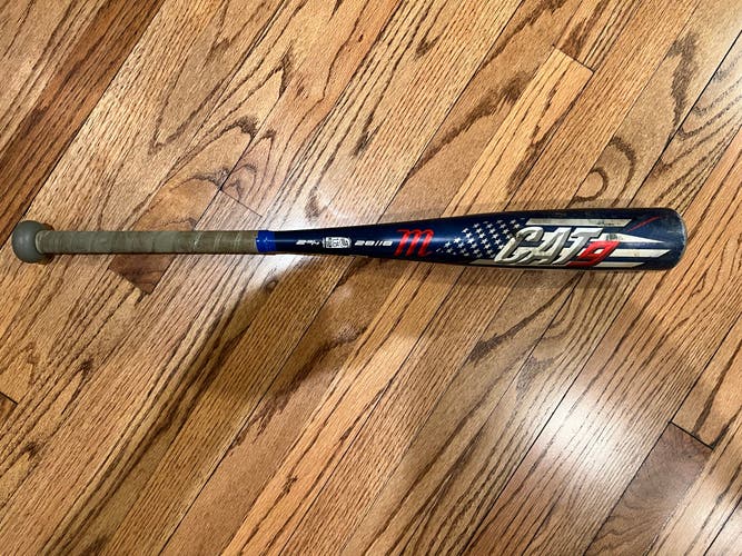 Used USSSA Certified Marucci Alloy CAT9 Bat (-10) 18 oz 28"