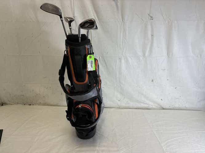 Used Tour Edge Hl-j 5-piece Graphite Junior Golf Package Set Lh Age 4-6