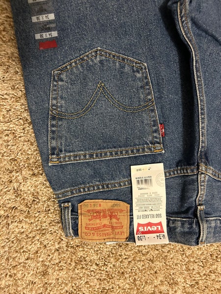 Levi's Jeans Size 34x30 (550 Relaxed Fit) Brand New With Tags