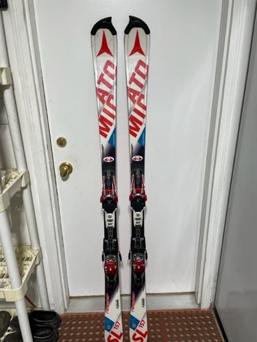 Used 2019 Atomic 157 cm Racing Race SL Skis With Bindings Max Din 18