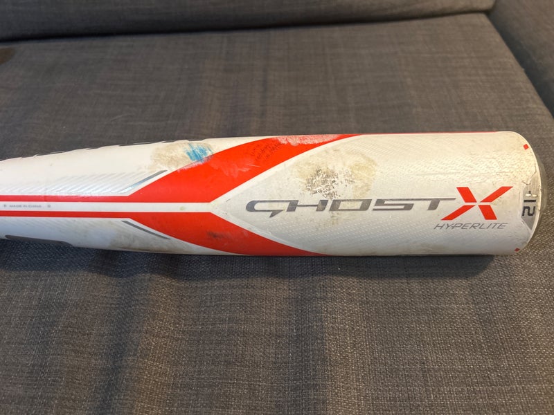 Batte De Baseball Easton Ghost X Hyperlite – 26/14 (-12) – Canon 2 5/8″ – USA – Occasion