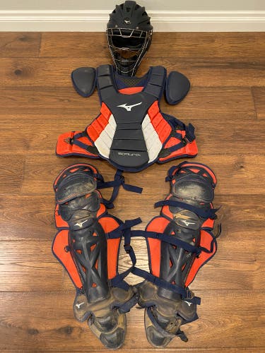 Used Mizuno Samurai Catcher's Set