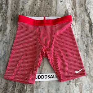 Nike Pro Elite 1/2 Tights Red Track Field Made In USA AO8152-657 Men’s Sz XL  New