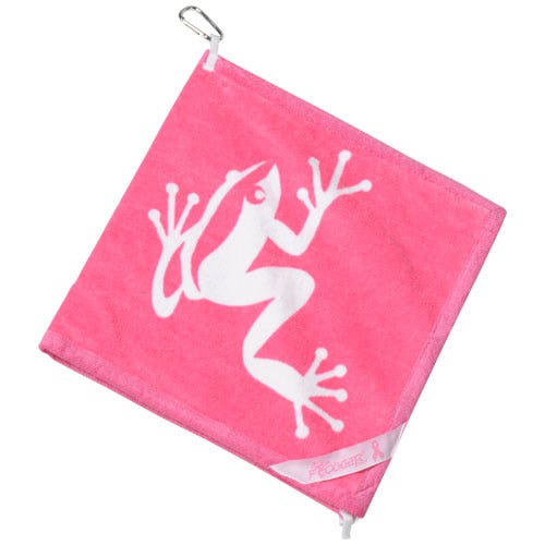 Frogger Amphibian Towel (Pink) 28"x14" Golf NEW