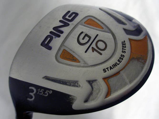 Ping G10 3 Wood 15.5* (Aldila VS Proto X-STIFF, LEFT) Fairway 3w Golf Club LH