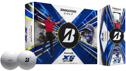 Bridgestone Tour B-XS Tiger Woods Edition Golf Balls (12pk, White, 2022) NEW