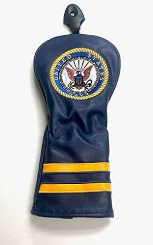 Team Golf Vintage Single Fairway Wood Headcover (U.S. Navy Midshipmen)  NEW