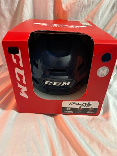 Navy Medium CCM Tacks 710 Helmet