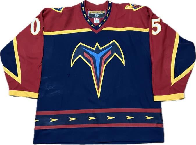 Atlanta Thrashers “McCartney” KOHO Authentic NHL Hockey Jersey Size 52