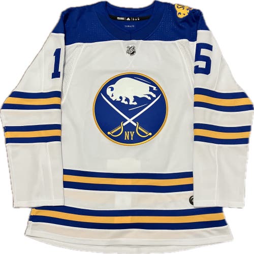 Buffalo Sabres Jack Eichel 2018 Winter Classic Adidas NHL Hockey Jersey Size 50