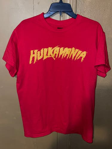 WWE Authentic Hulk Hogan Hulkamania T Shirt Mens Size Medium Used Pre Owned SH S