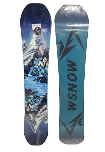WSNOW "ABSTRACT WATERFALLS" SNOWBOARD - 151CM/59" LONG