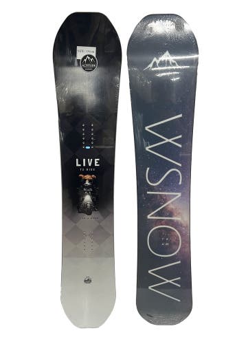 WSNOW "LIVE TO RIDE" SNOWBOARD - 154CM/60" LONG