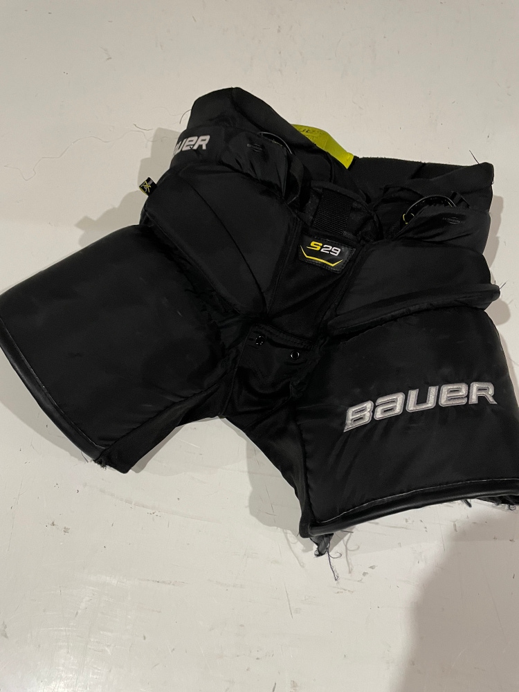Used Medium Bauer Supreme S29 Hockey Goalie Pants