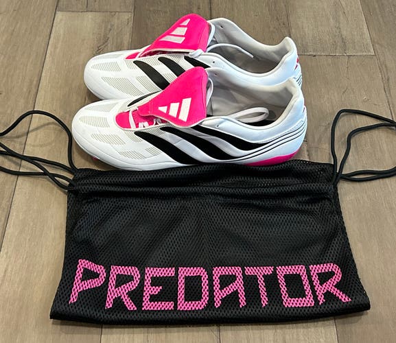 Size 7.5 Men’s Adidas Predator Precision.3 FG Soccer Cleats With Bag