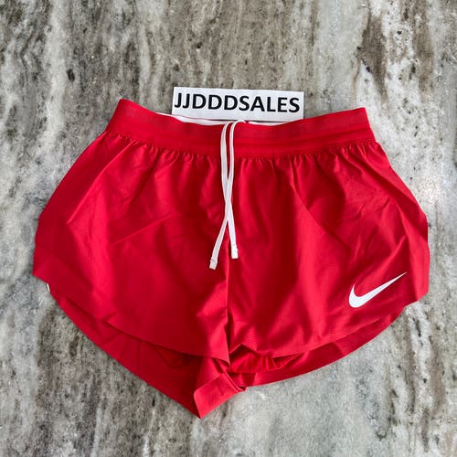 Nike Pro Elite 2" Made In USA Racing Running Shorts Red AO8147-657 Men’s Small   New