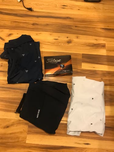 Nike Golf Shirts And Macade Golf Pants Medium