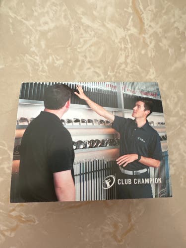 Club champion gift card