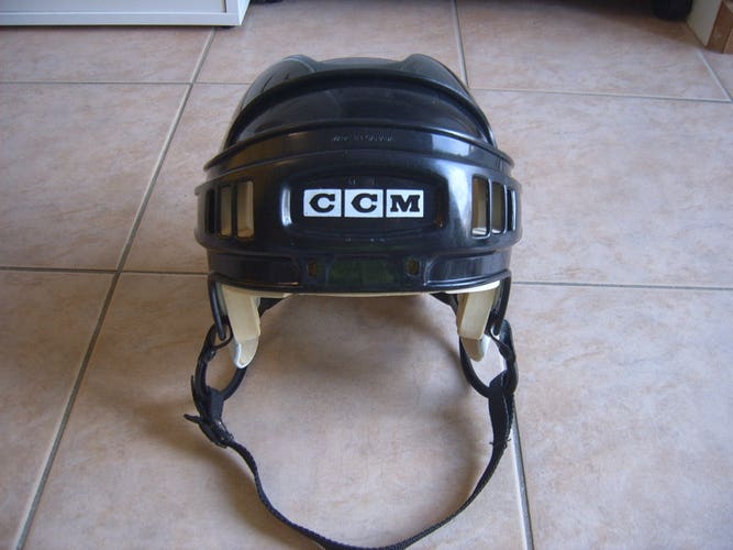 Good Condition Vintage CCM HT2 Hockey Helmet Senior Medium - Large Black