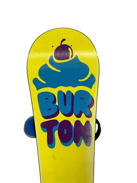 Used Burton Chicklet 120 Cm Junior Snowboard Combo | SidelineSwap