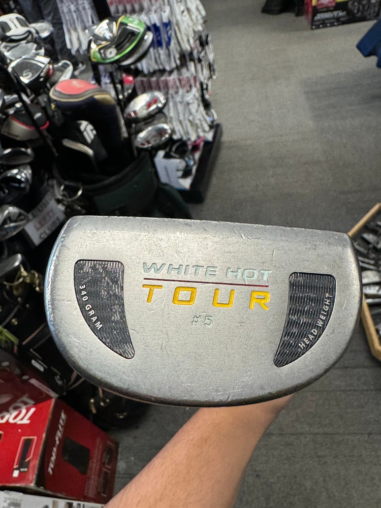 Used Mallet 34" White Hot Tour 5 Putter