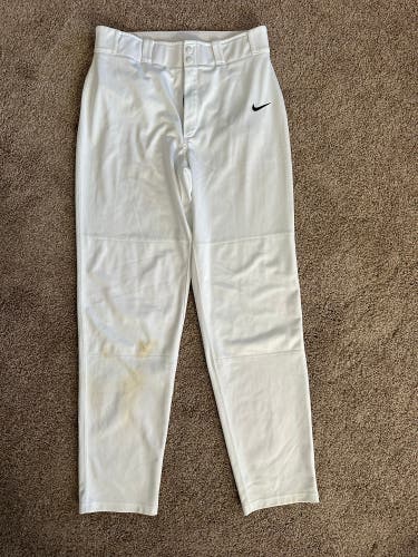 Men’s Medium white Nike baseball pants