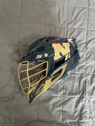 Navy Lacrosse helmet