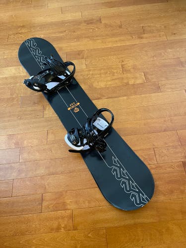 Kid's  K2 With Bindings Medium Flex True Twin Vandal Snowboard