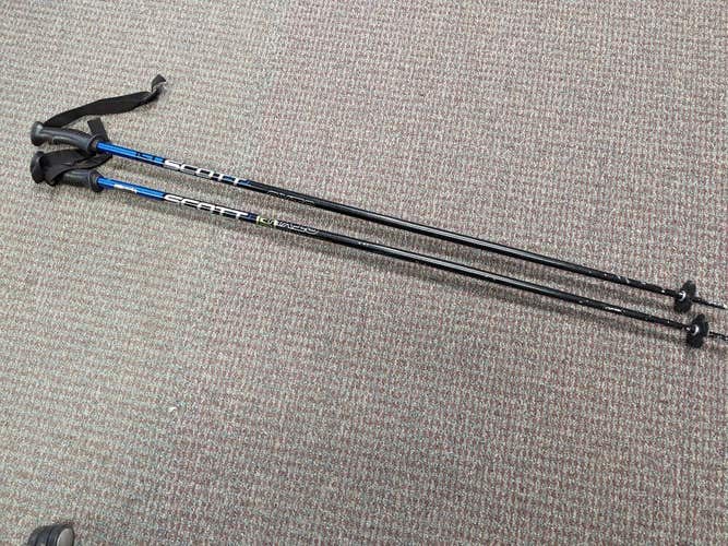 Scott Axis Series 2 Ski Poles Size 125 Cm Color Black Condition Used