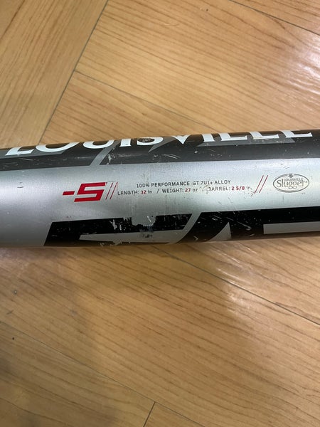 2018 Louisville Slugger Omaha 518 Alloy Bat (-5) 27 oz 32"