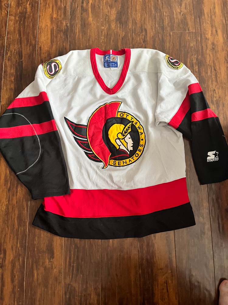 Vintage Starter NHL Ottawa Senators Hockey Jersey