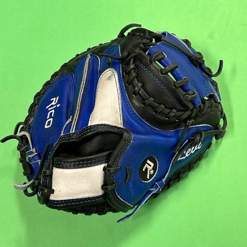 Used RICO Right Hand Throw Catcher's Baseball Glove 33"